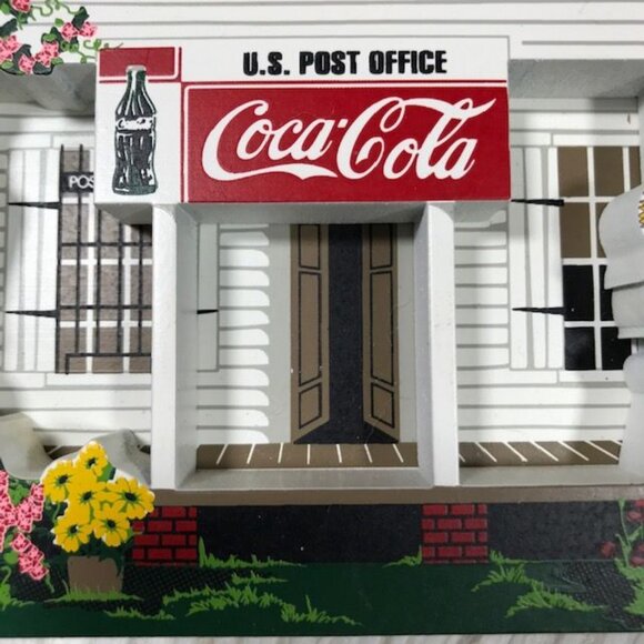 NWOT Vintage Coca-Cola Collectibles Wood 'Down Home Flavor' Standing Plaque - Picture 3 of 10